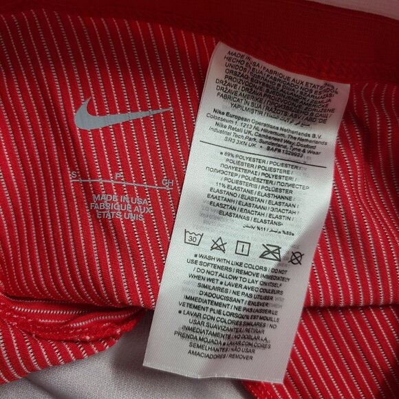 NEW Nike Pro Elite Official Racing Tights AO8491-000 Size S Red - Picture 3 of 4